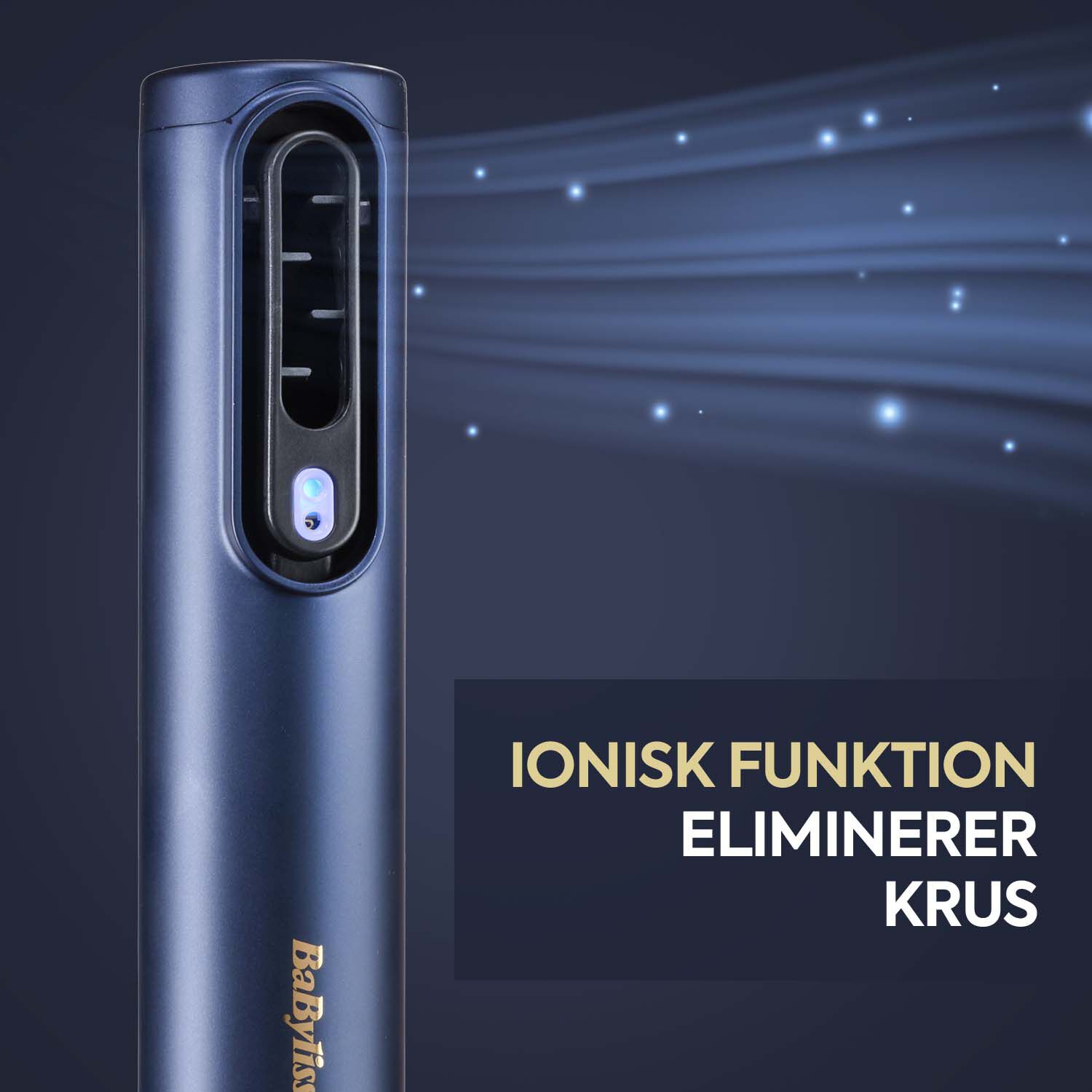 Ionisk pleje af kruset h&aring;r